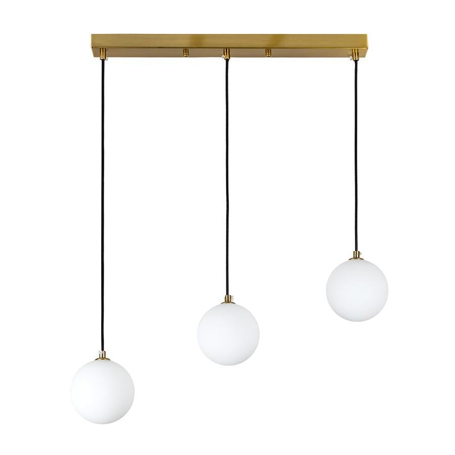 Светильник подвесной Lighthouse LS-19527-3 BRZ/WH 500 плафон белый Бронзовый