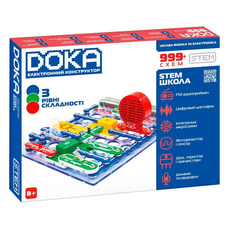 Конструктор электронный DOKA D70708 Школа 999+ схем 80 дет. Разноцветный (АА12346665) Конструктор электронный DOKA D70708 Школа 999+ схем 80 дет. Разноцветный (АА12346665)