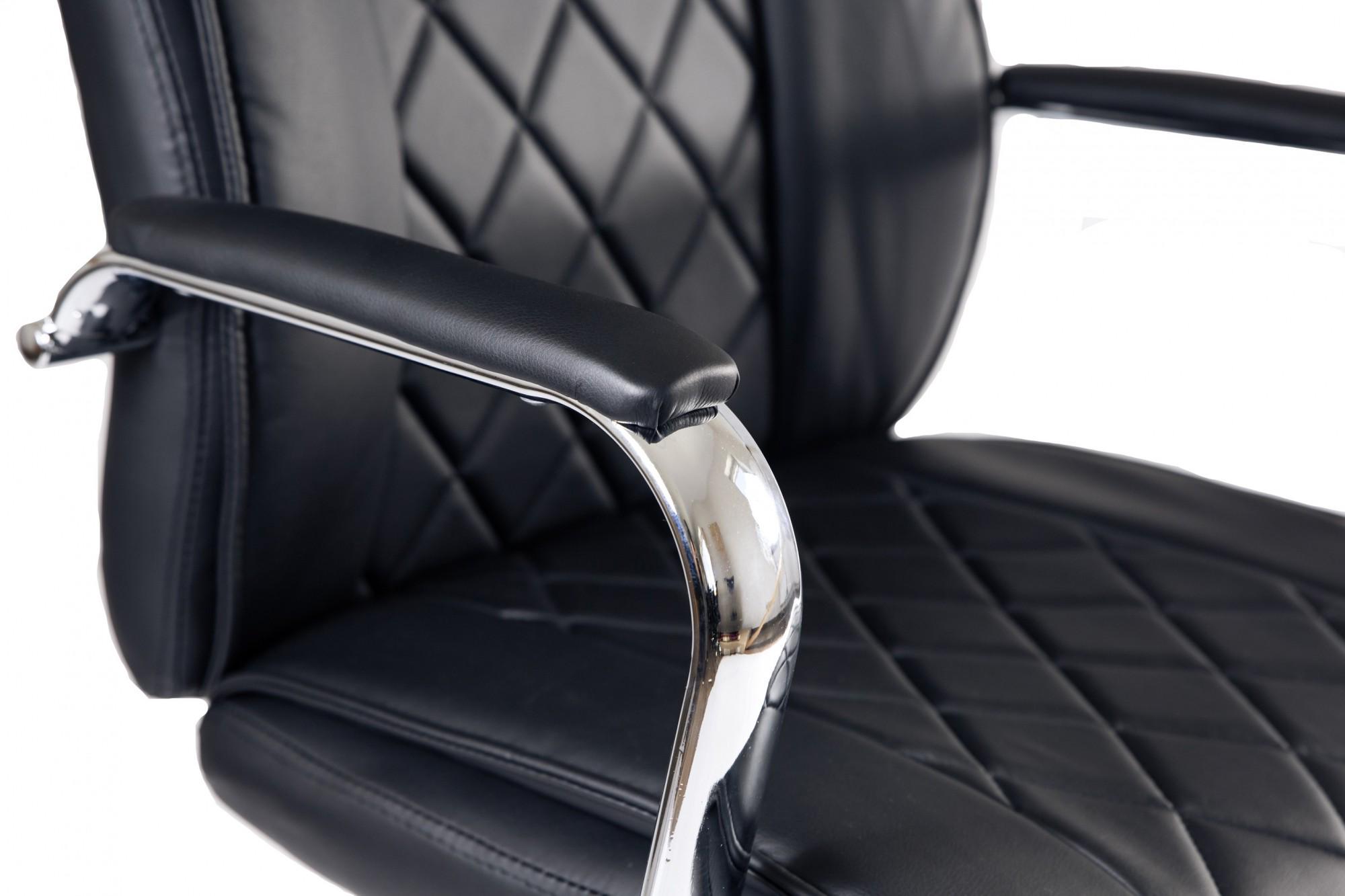 Кресло офисное компьютерное DionysusDesign хром Anyfix экокожа Черный - фото 6 Кресло офисное компьютерное DionysusDesign хром Anyfix экокожа Черный - фото 6