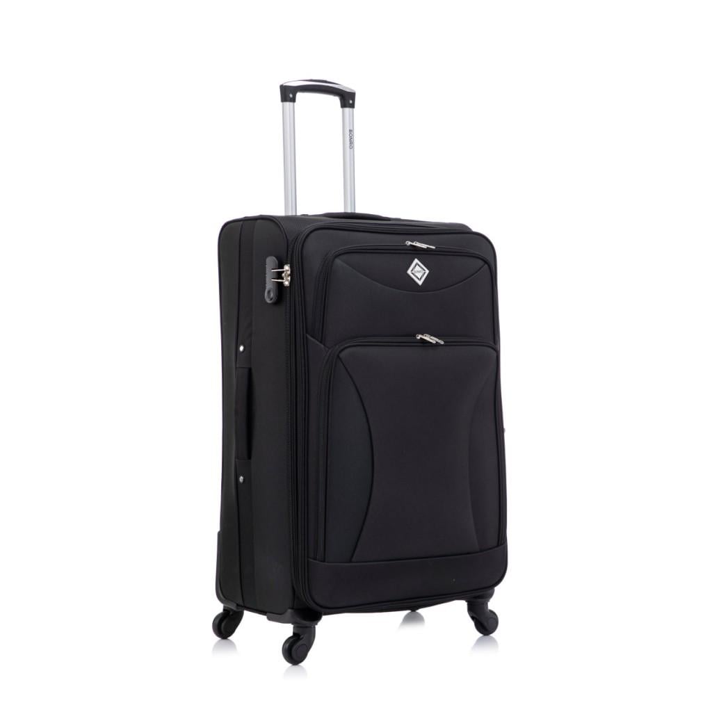 Чемодан Bonro Tourist 4 колеса Черный (1013280012)