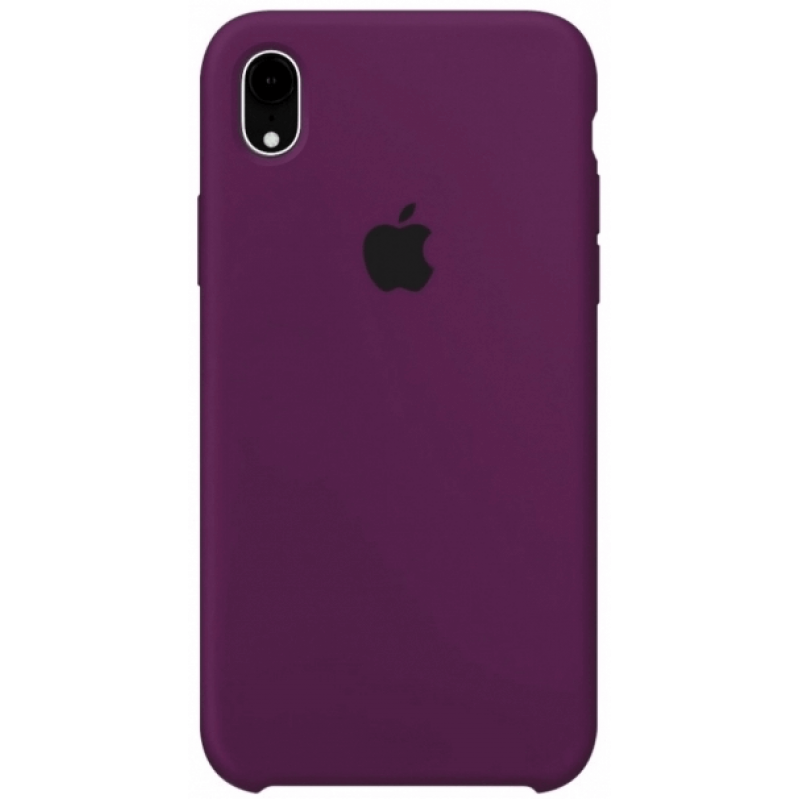 Чохол GoVern Silicone Case для Apple iPhone XR Marsala