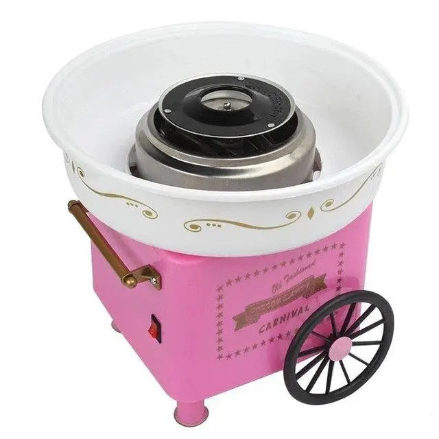 Апарат для солодкої вати Supretto Cotton Candy Maker на коліщатках (VP-492)