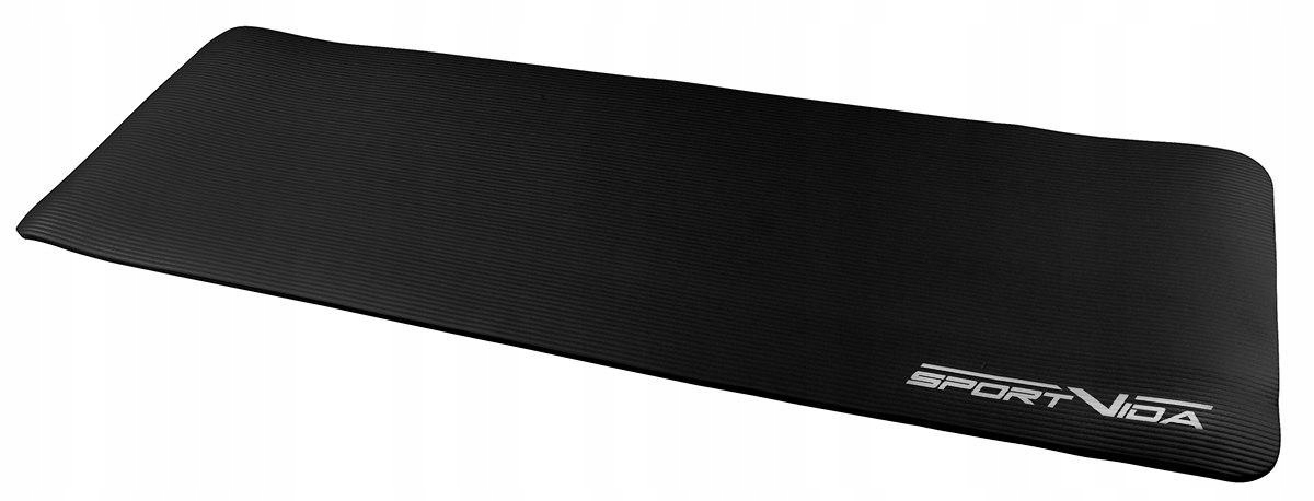 Коврик для йоги и фитнеса SportVida SV-HK0167 NBR 1.5 см Black - фото 3 Коврик для йоги и фитнеса SportVida SV-HK0167 NBR 1.5 см Black - фото 3