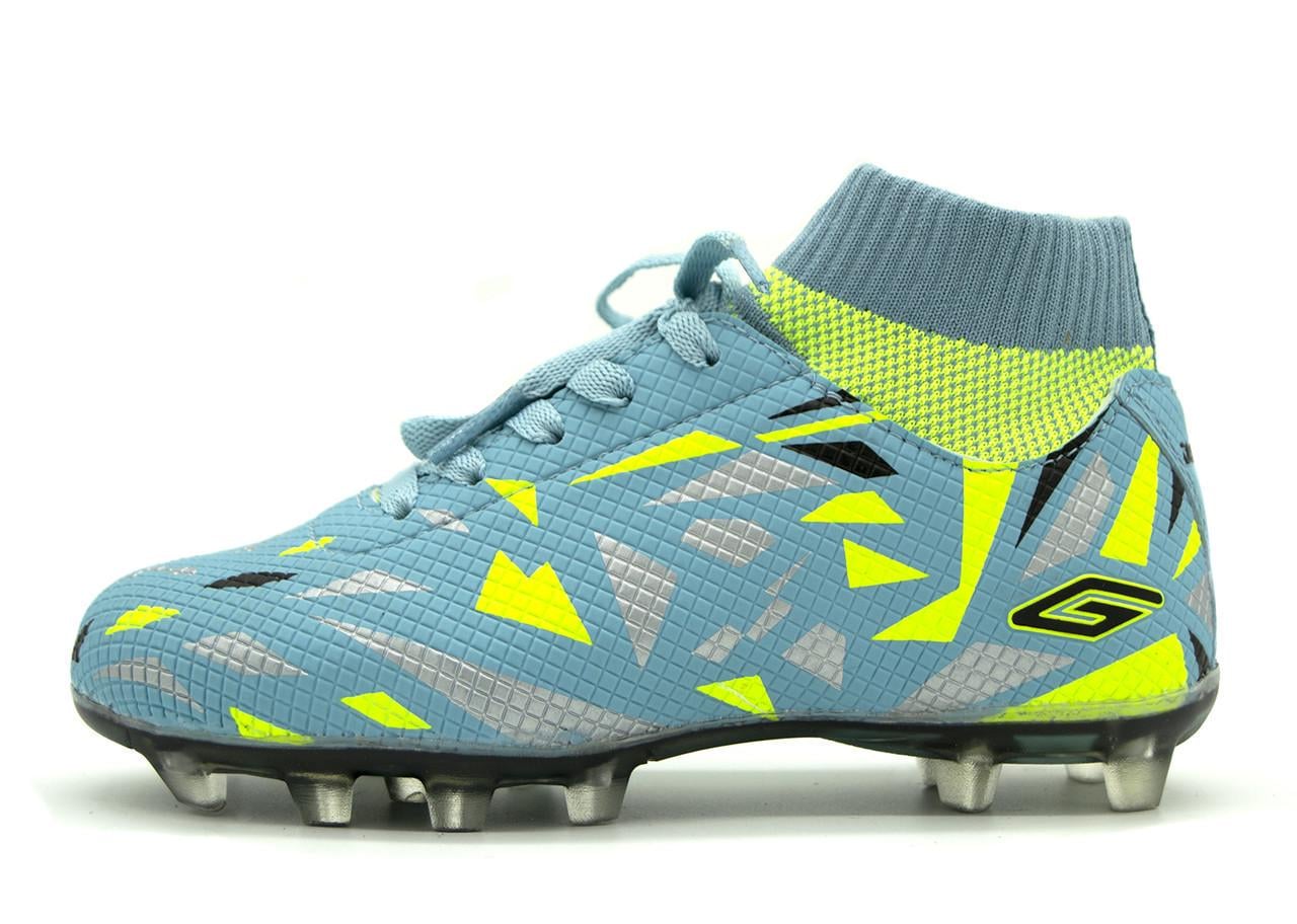 Бутсы детские Dugana KRA2023 р. 31 20 см Голубой с салатовым (2085354903)