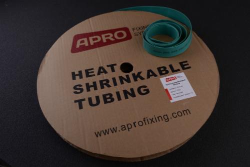 Трубка термоусаджувальна Apro 6 мм 100 м Зелений