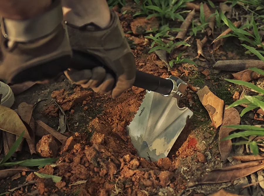 Лопата складная многофункциональная NexTool NE20013 Мини 10+ функций с сумкой-чехлом (001049) - фото 5 Лопата складная многофункциональная NexTool NE20013 Мини 10+ функций с сумкой-чехлом (001049) - фото 5