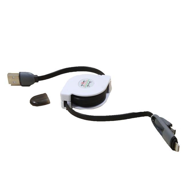 Переходник для мобильного телефона pull push 2в1 Улитка (535862)