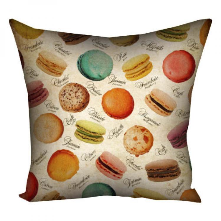 Подушка Макаруны 40х40 см