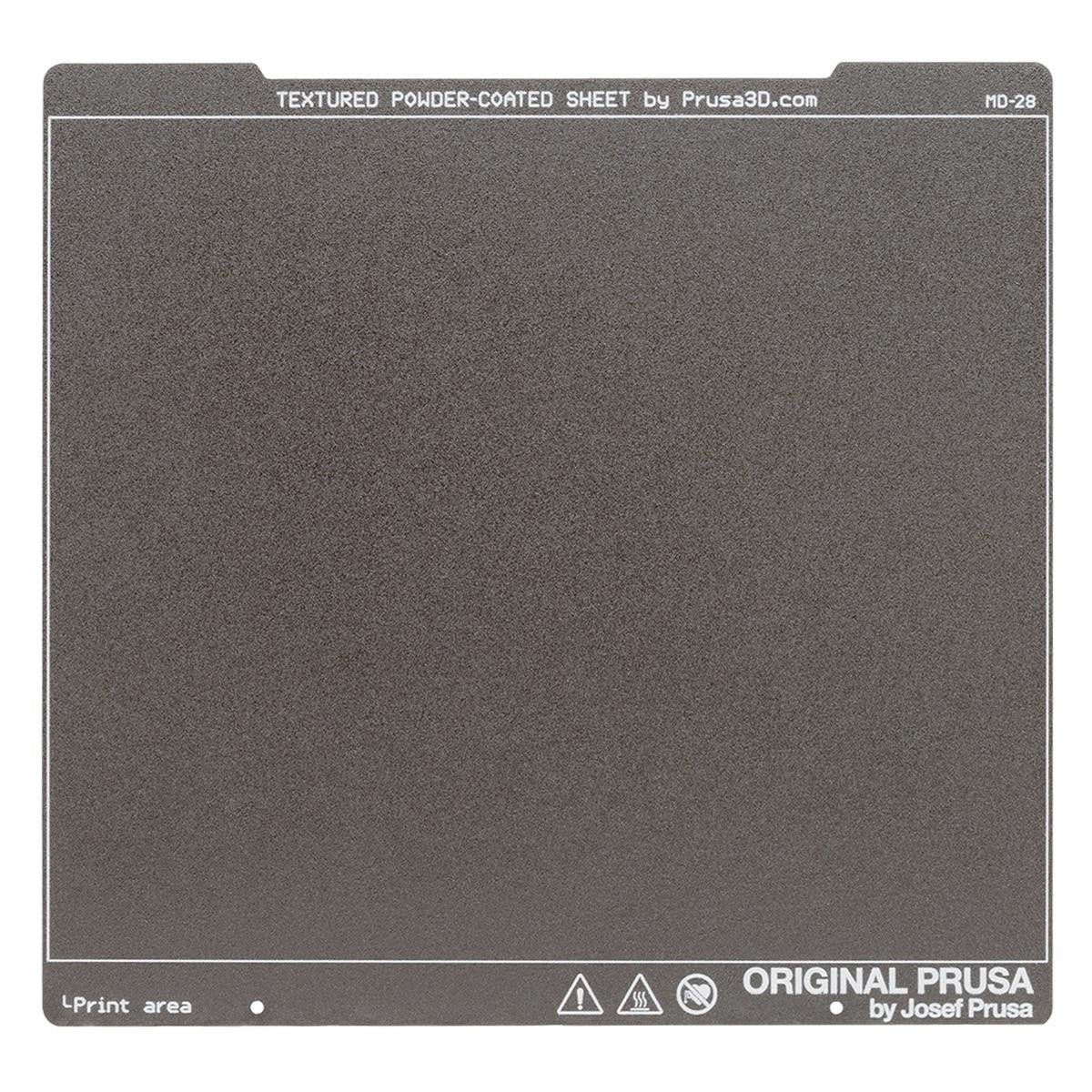 Стол Prusa Textured Powder-coated Steel Sheet двухсторонний, 254*240*0.65 мм (11397)