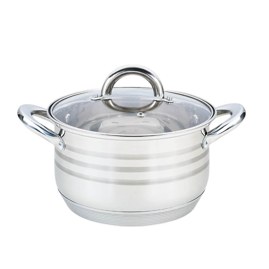 Кастрюля з кришкою Maestro MR 3513-18 Basic 18 см 2,9 л (С_MR3513/18)