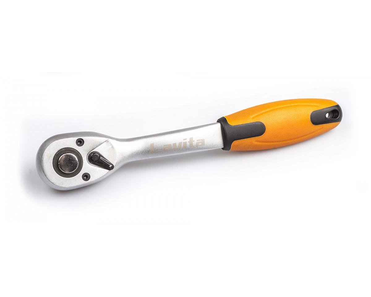 Трещотка Lavita LA 251272 1/2" 250 мм 72 зуба CRV (12197042)