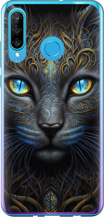 Чехол на Huawei P30 Lite Кошка (5548u-1651-42517)