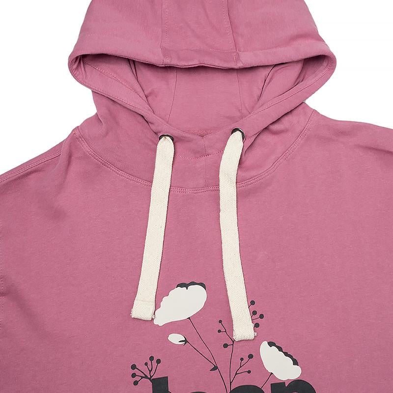 Худі жіноче JEEP HOODED OVERSIZE SWEATSHIRT Botanical Print M Фіолетовий (O102606-P490 M) - фото 3