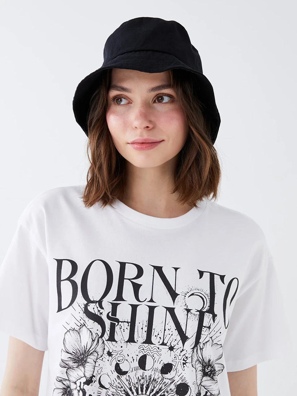 Панама летняя 55-59 см Черный (2549772354) - фото 5