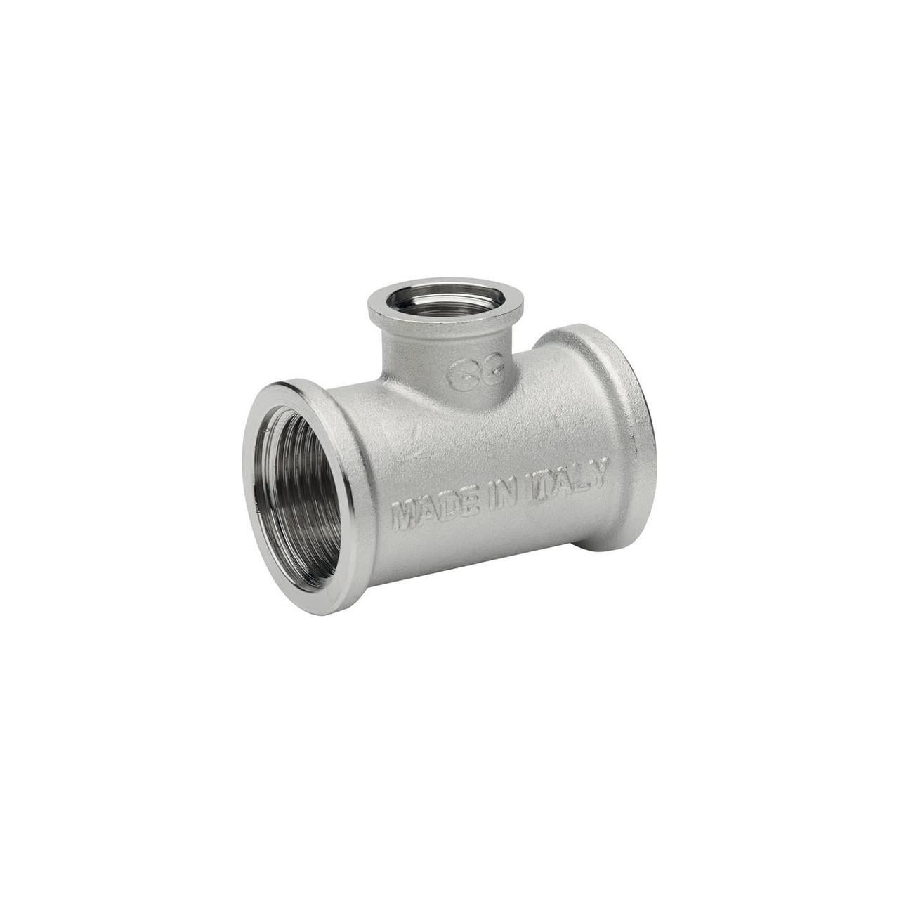 Тройник никелированный Cavaletto 3/4 х1/2 х3/4 (C016002N)