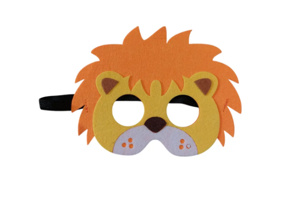 Маска детская Тигр One size Оранжевый (3204/26)