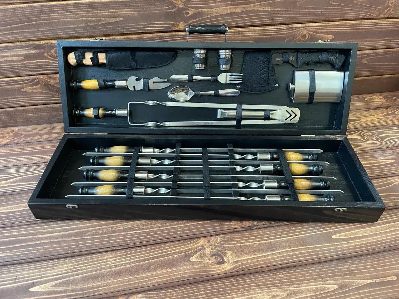 Набір шампурів Гриль-2 у кейсі (10647927)