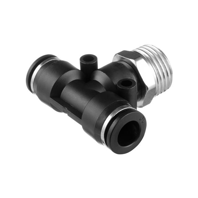 Соединение цанговое для шлангов Intertool PT-2363 T-образное 10x10 мм 1/2" резьба (130332) - фото 2 Соединение цанговое для шлангов Intertool PT-2363 T-образное 10x10 мм 1/2" резьба (130332) - фото 2