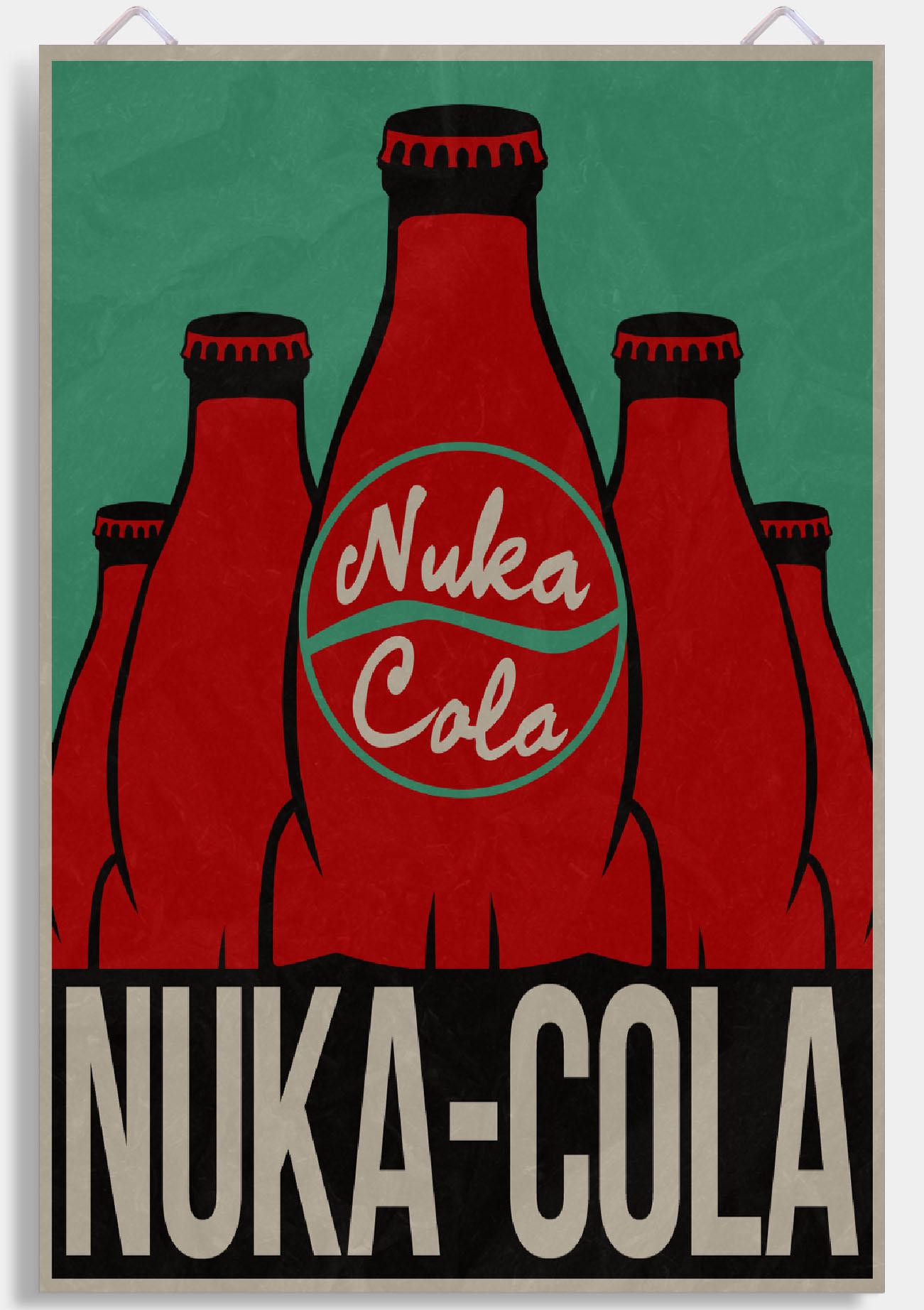 ᐉ Поп-Арт постер Let's Play Фалаут Нюка Колла/Fallout Nuka Cola Pop-art ...