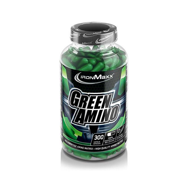 Аминокислота IronMaxx Green Amino 300 капс. (8686)