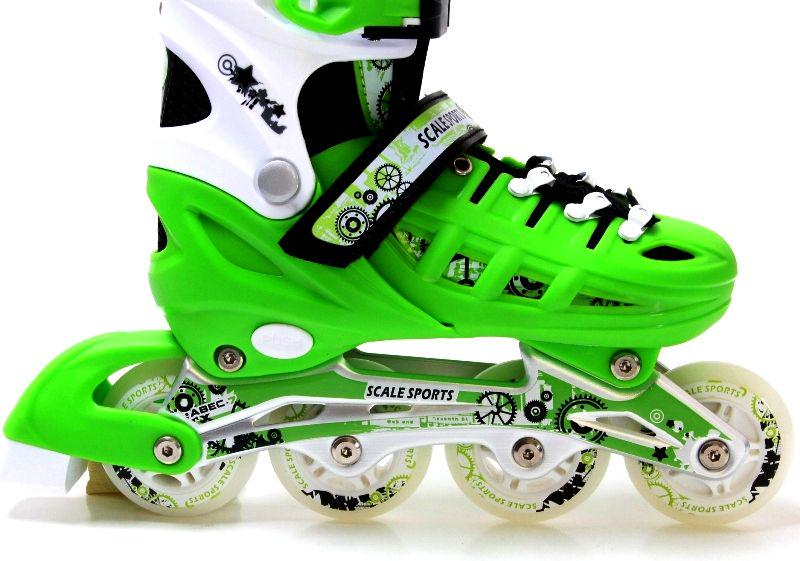 Ролики Scale Sports размер 38-42 Green - фото 3