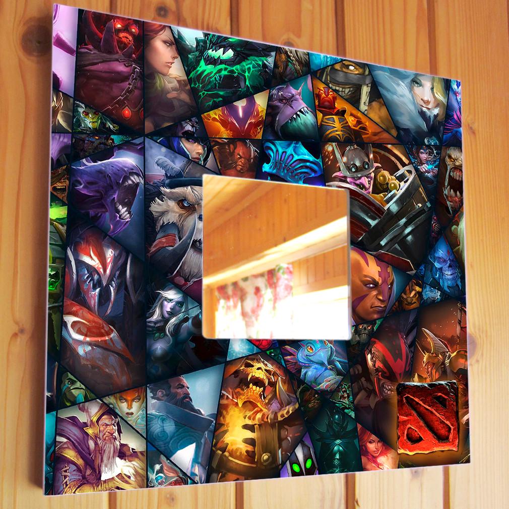 Зеркало декоративное Dota 2 Warcraft 260х260 мм (M00903) Зеркало декоративное Dota 2 Warcraft 260х260 мм (M00903)