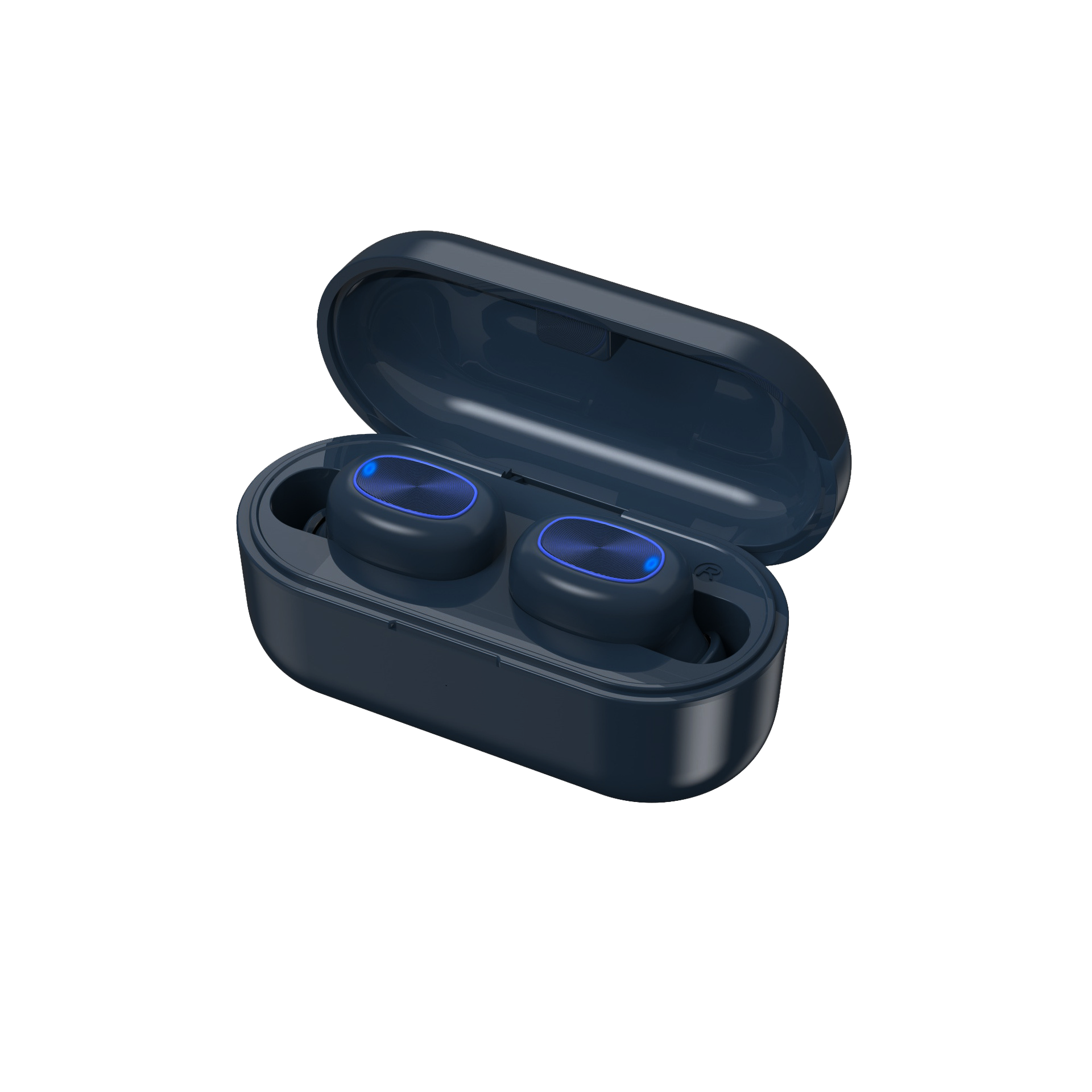 Беспроводные вакуумные наушники Pro phones TWS-BT A11 V5.0 Bluetooth Blue