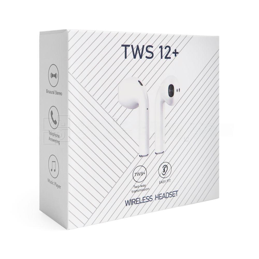 Навушники Bluetooth TWS 12 Plus White (847) - фото 7