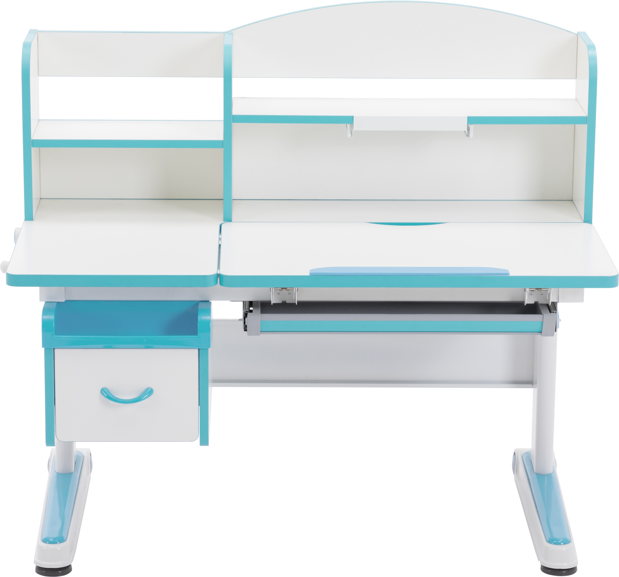 Парта детская регулируемая GT Racer DS-1901 Light Blue - фото 2 Парта детская регулируемая GT Racer DS-1901 Light Blue - фото 2