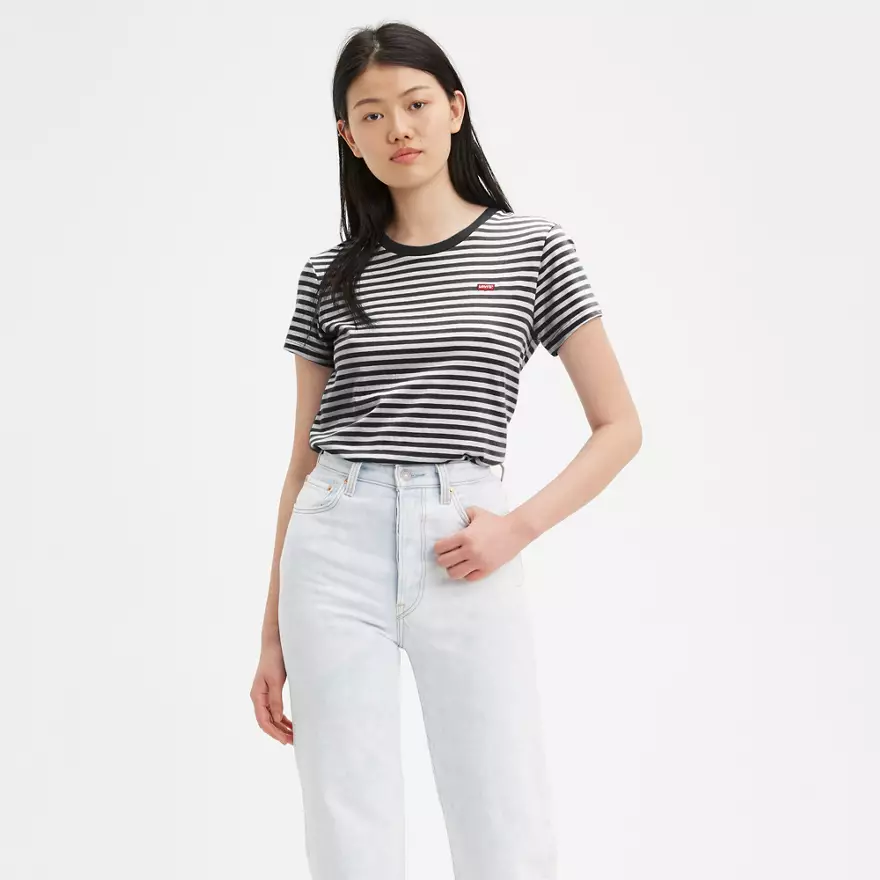 Футболка женская Levi's Perfect T-shirt S Белый/Черный (194328014594)