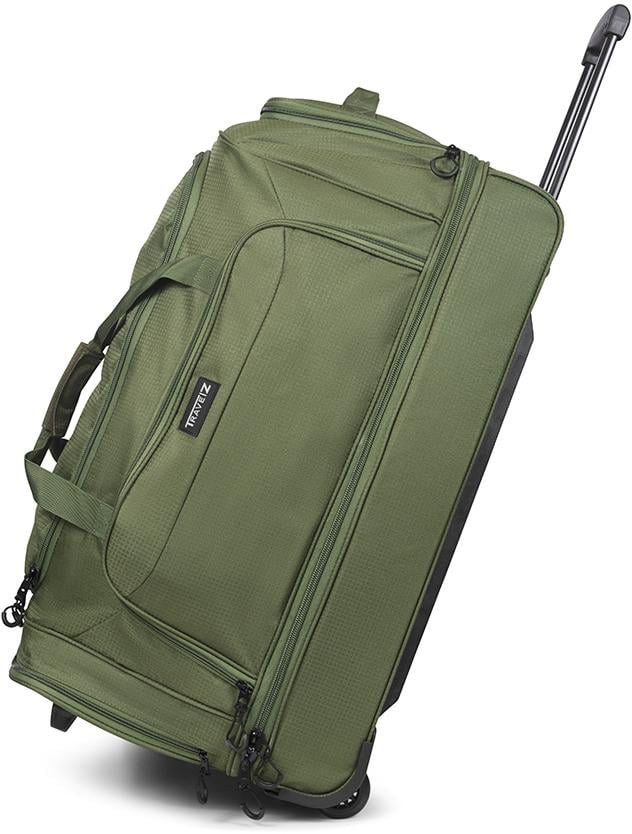 Сумка дорожная на колесах TravelZ Wheelbag Doubleloader Green (603099) - фото 2