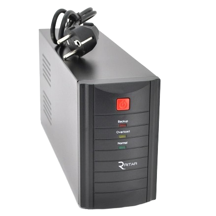 Источник бесперебойного питания Ritar Proxima-L RTM1500 900W 12V 9 Ah Черный (31153254)
