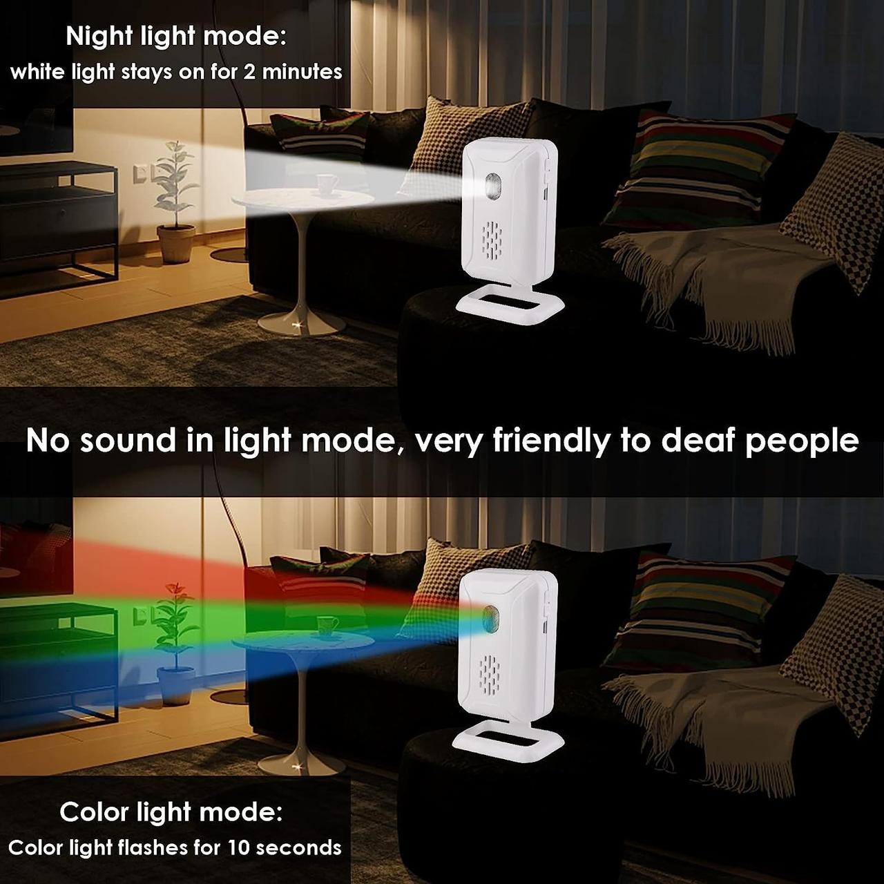 Дверной звонок Green Cycle с датчиком движения - фото 6