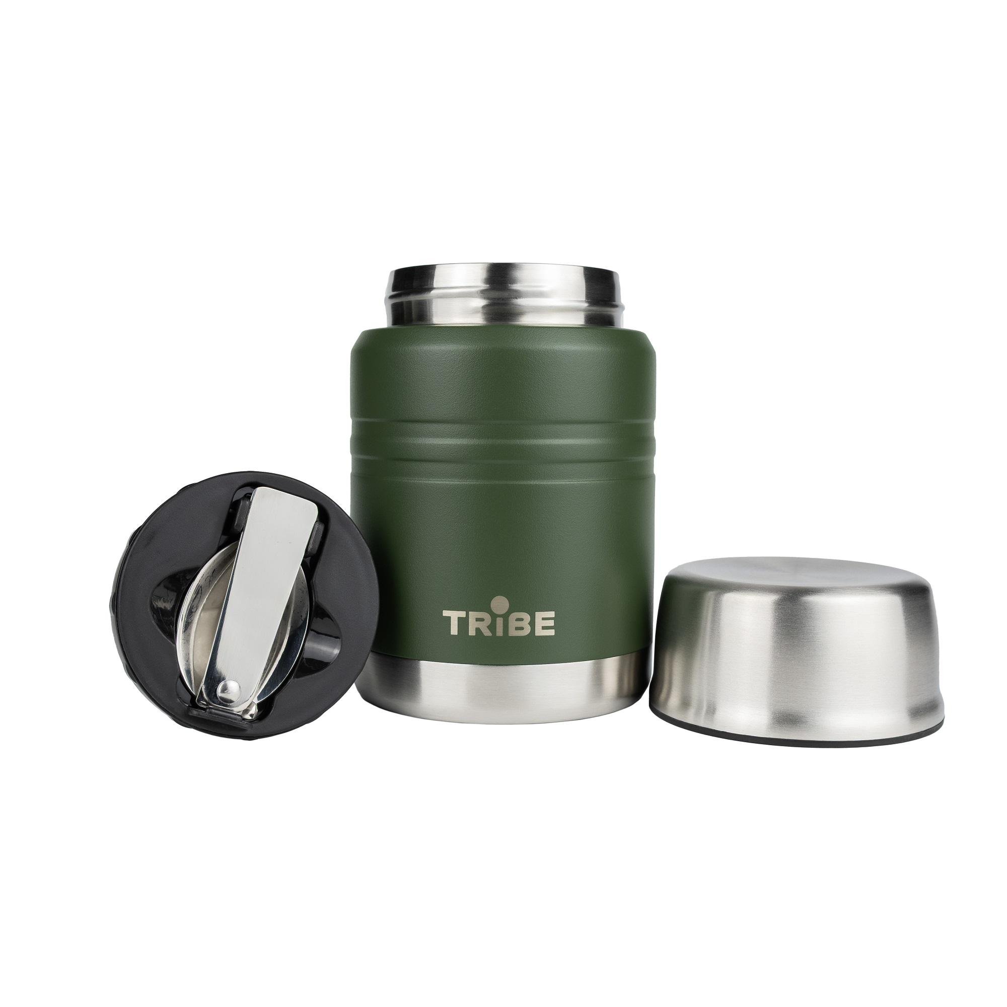 Термос пищевой Tribe Food Jar 0,45 л (T-DE-0022-olive) - фото 3 Термос пищевой Tribe Food Jar 0,45 л (T-DE-0022-olive) - фото 3