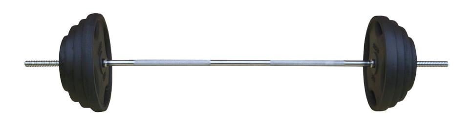 Штанга металлическая RN-Sport Quatro 65 кг 4х10/2х5/2х2,5/ 2х1,25 кг с грифом 1,5 м (2522948998_rn_2)