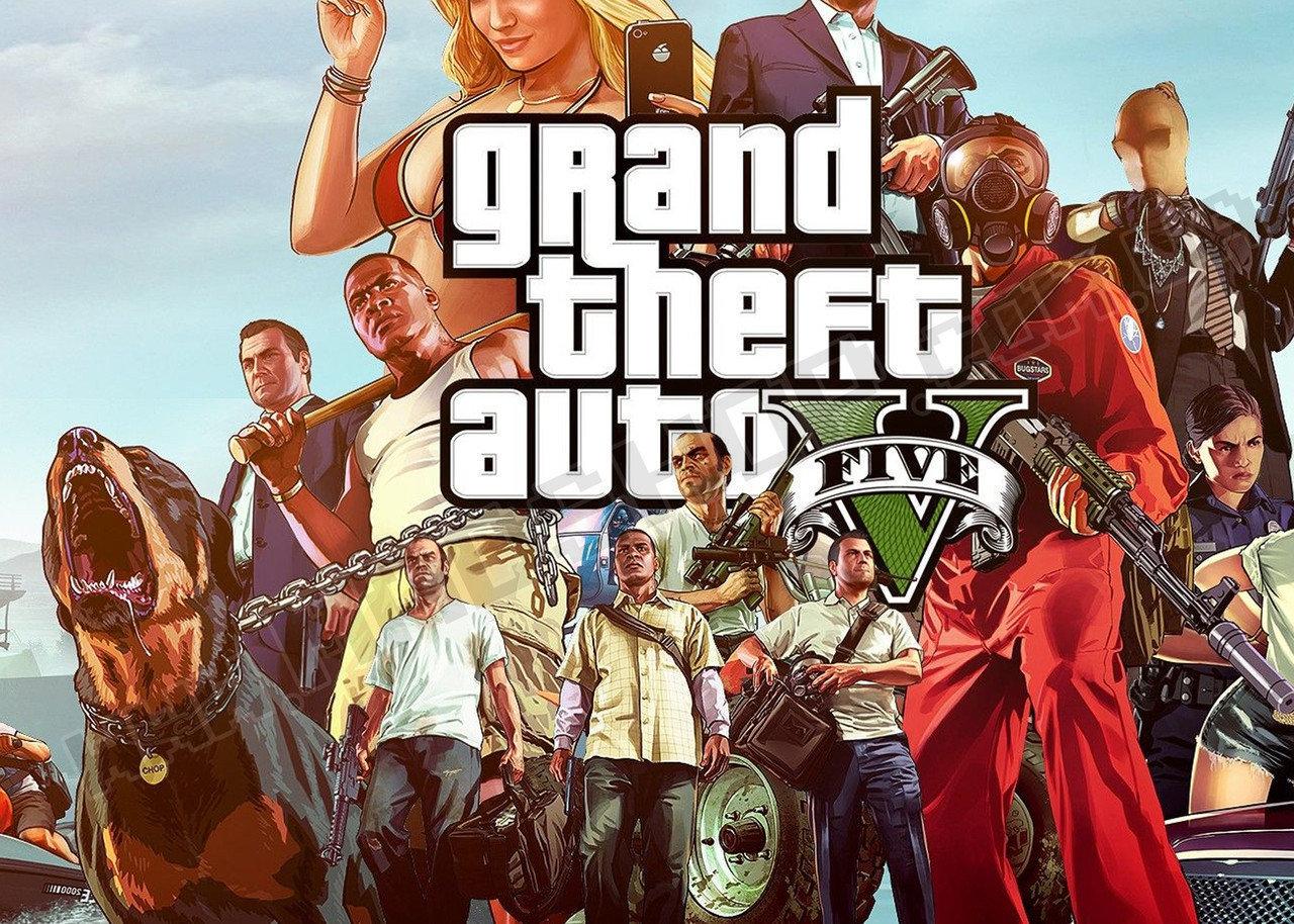 Картина GTA 5 (DS634)
