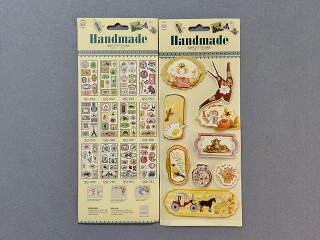 Набор 3D стикеров (QQ-008)