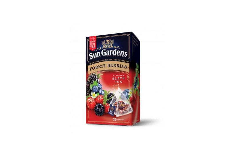 Чай чорний Sun Gardens Forest Berries 25 г (20 пірамідок)