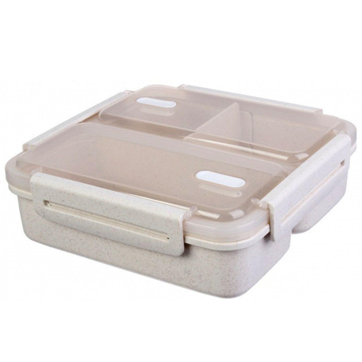 Ланч-бокс секционный из экоматериала 1100 мл (2231) - фото 1