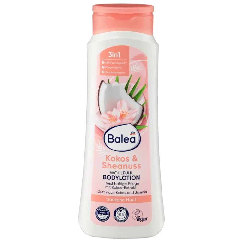 Лосьон для тела Balea Coconut & Shea с кокосом и маслом ши 400 мл