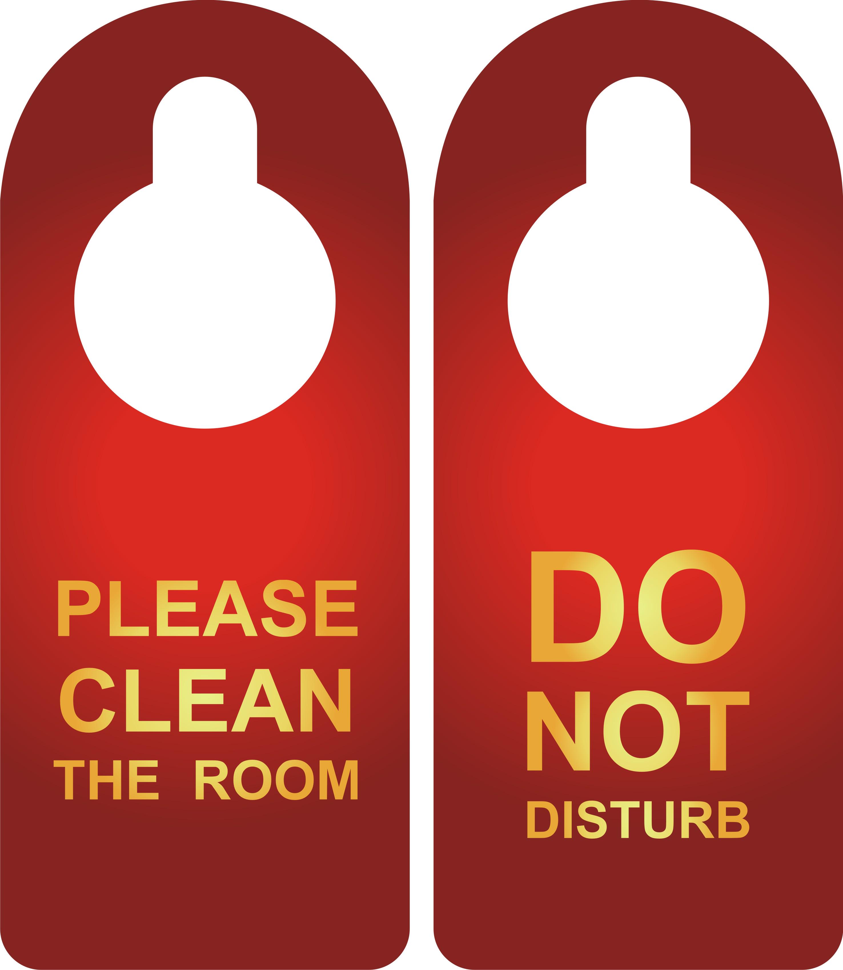 Табличка не беспокоить 20х9 см (2003)