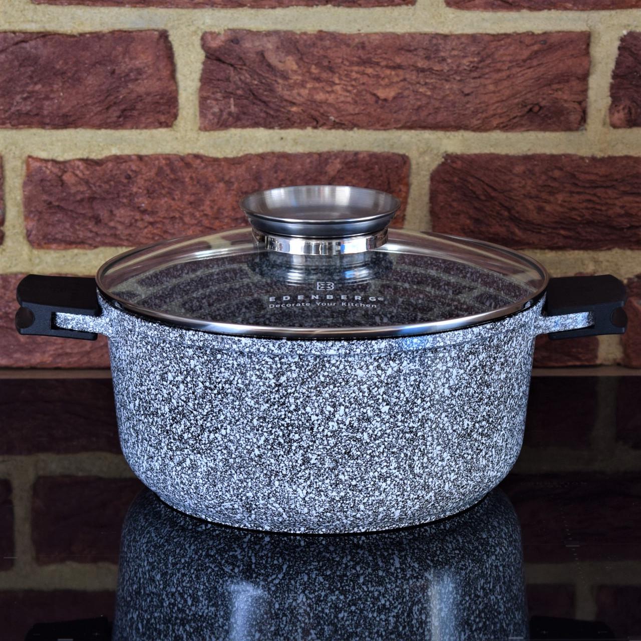 Набор кастрюль Edenberg (EB-8012) - фото 4 Набор кастрюль Edenberg (EB-8012) - фото 4