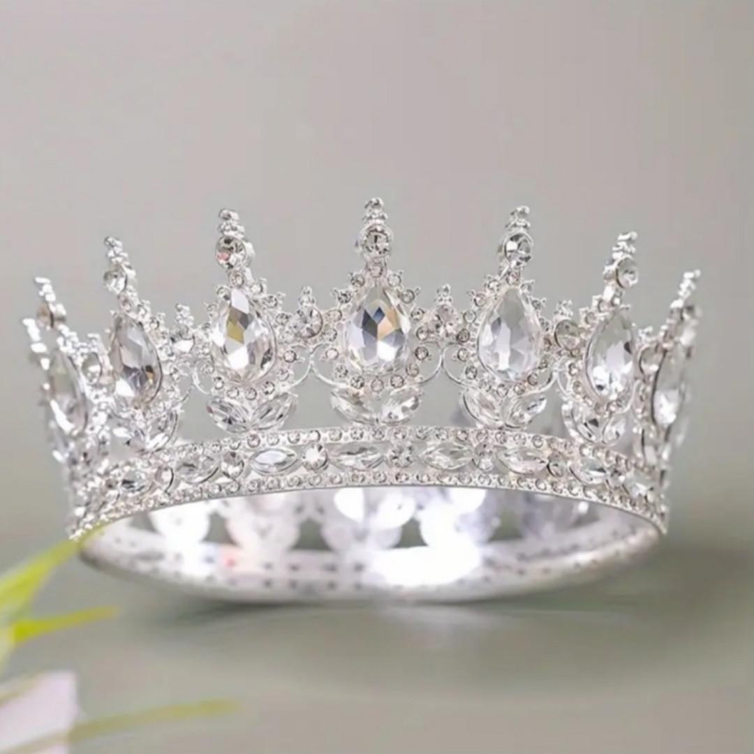 Декор для торта Корона 12 см Срібло (2543798940) Декор для торта Корона 12 см Срібло (2543798940)