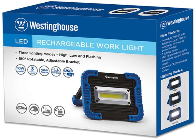 Ліхтар Westinghouse 10 W COB LED WF57 Мicro USB (5747305) - фото 5