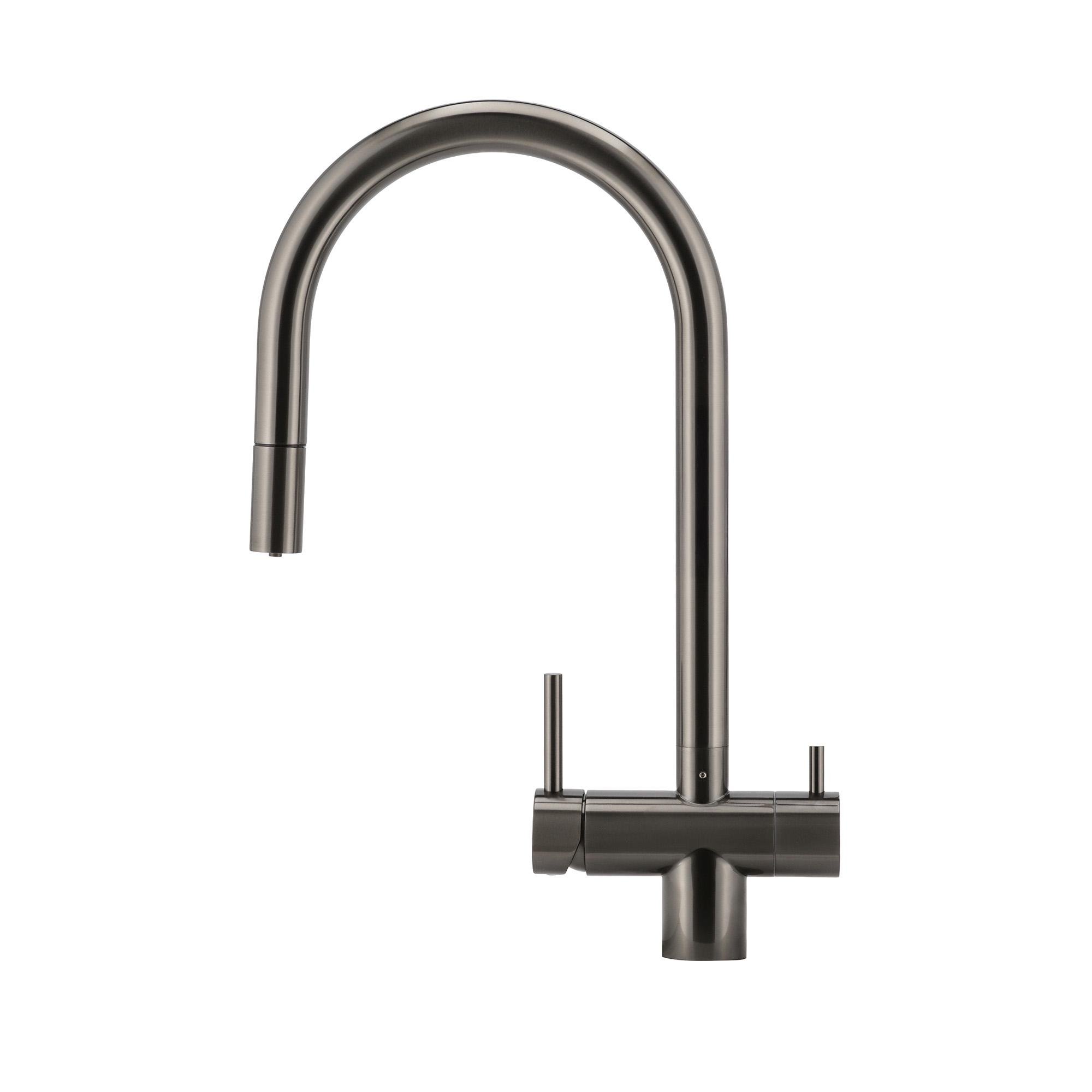 Смеситель на кухню Granado Ferrol PVD Black (gz0701PVD)