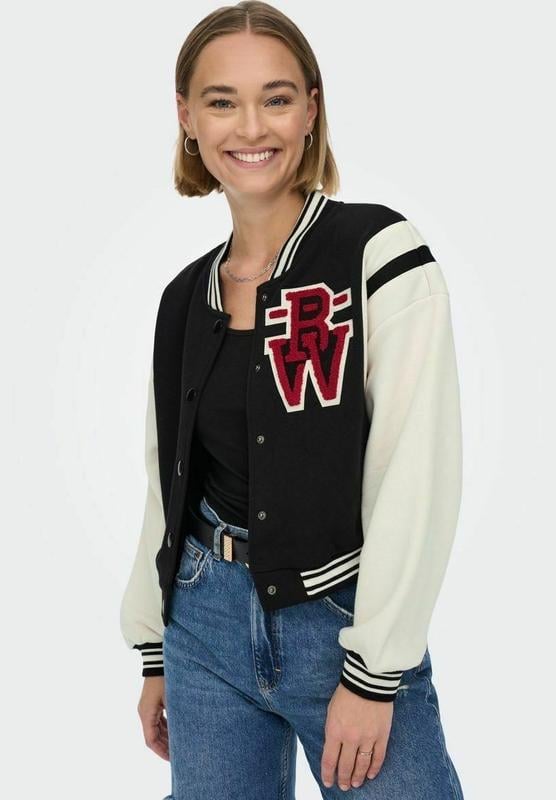 Куртка бомбер жіноча утеплена ONLY S