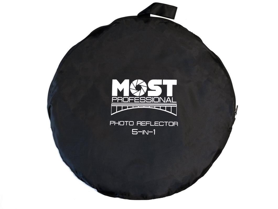 Овальный отражатель MOST PROFESSIONAL 5в1 для фото видео съемок 100х150 см - фото 5