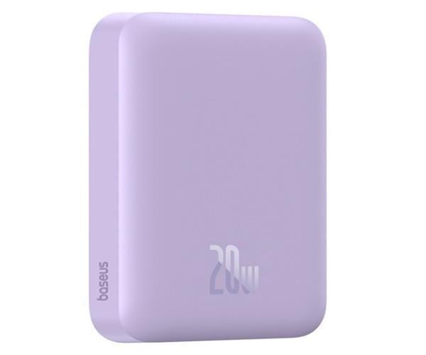 Аккумулятор внешний BASEUS Magnetic Mini Air 6000mAh 20W Purple