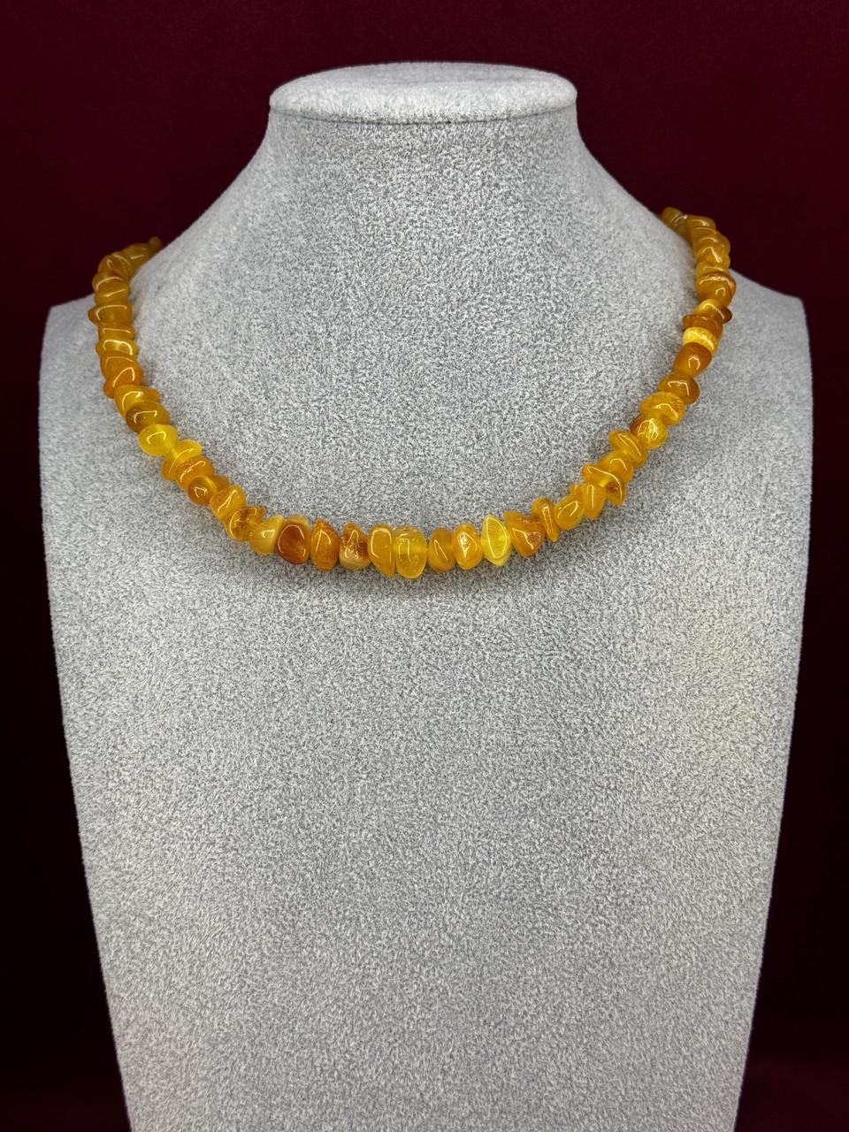 Бусы из янтаря лечебные 47 см (н-781)