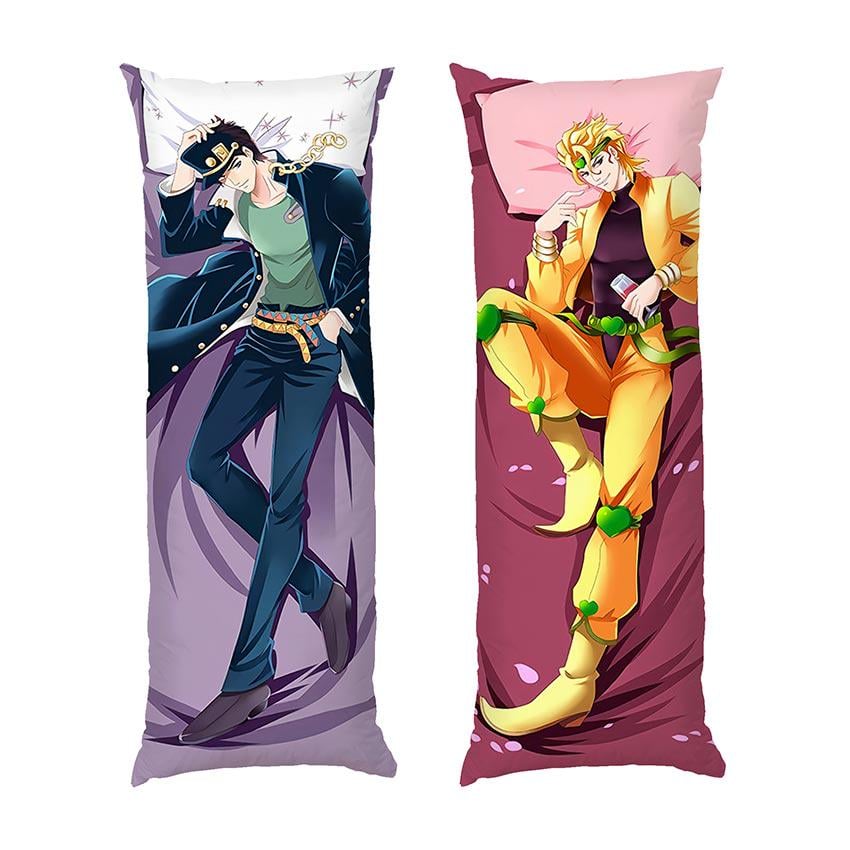 Подушка дакимакура Jotaro and Dio JoJos Bizarre Adventure габардин 120х40 см Подушка дакимакура Jotaro and Dio JoJos Bizarre Adventure габардин 120х40 см
